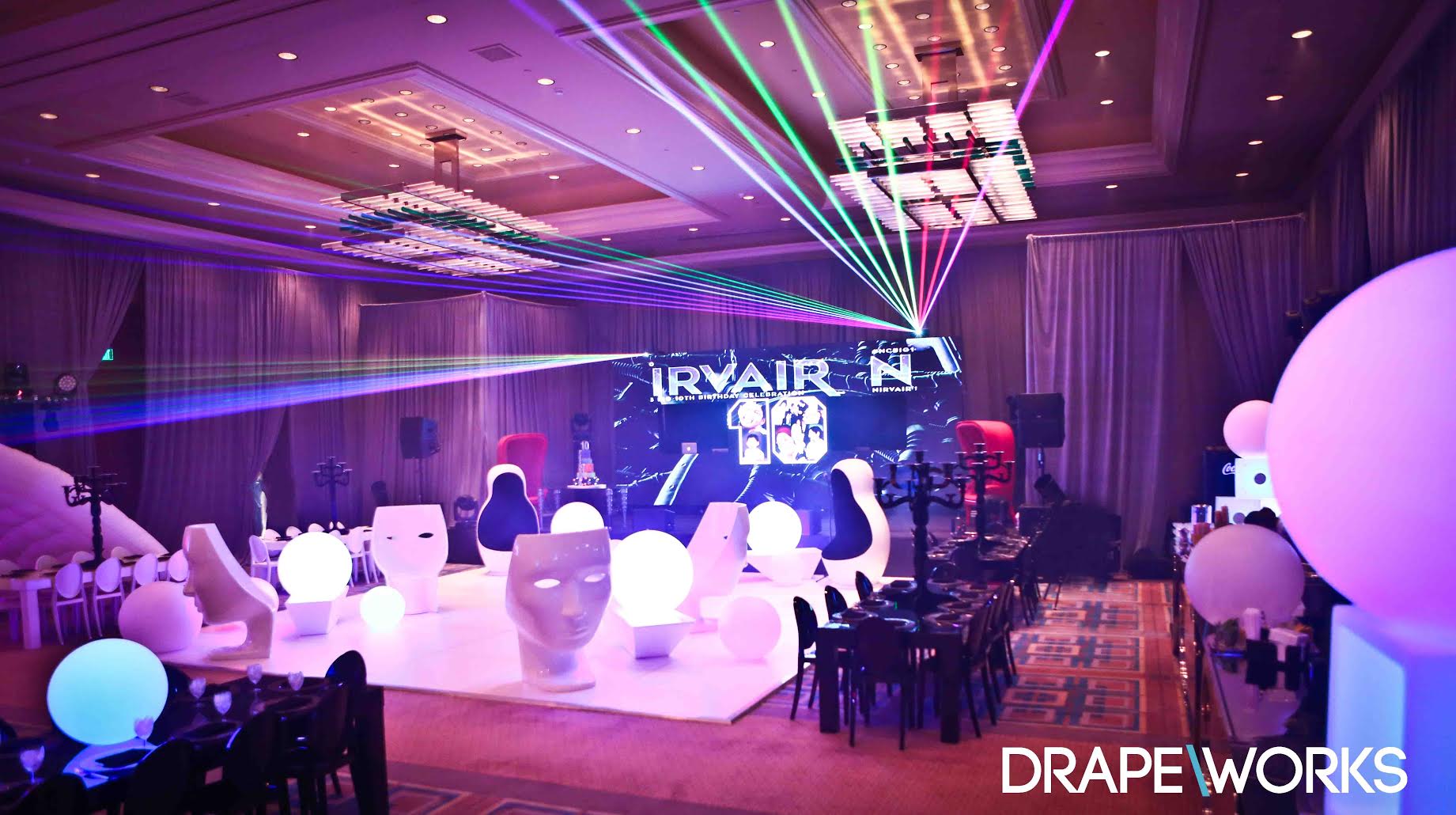 Grey velour available for rental in Miami Fort Lauderdale Palm Beach